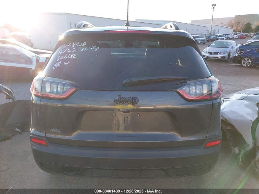 VIN 1C4PJMCX0ND526186 2022 JEEP CHEROKEE LATITUDE/X