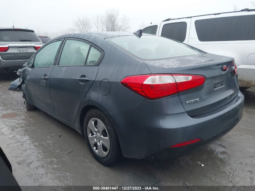 2016 KIA FORTE LX - KNAFK4A65G5578085