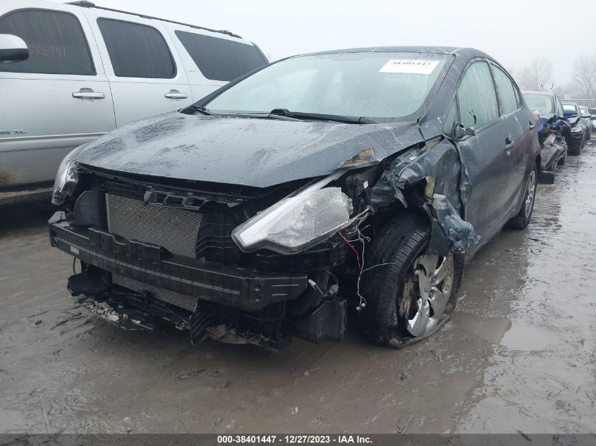 2016 KIA FORTE LX - KNAFK4A65G5578085
