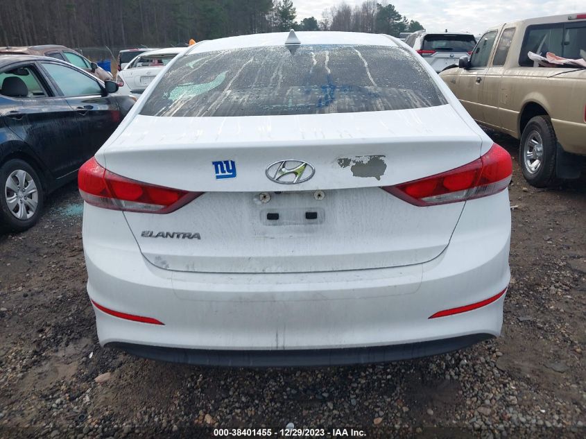 2017 HYUNDAI ELANTRA SE/VALUE/LIMITED - 5NPD84LF3HH154976