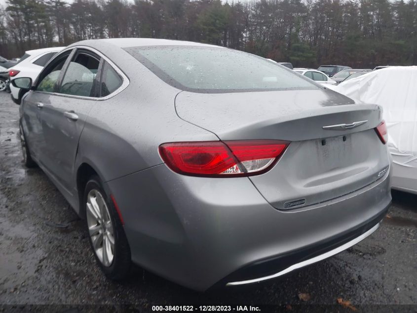 2015 CHRYSLER 200 LIMITED - 1C3CCCAB5FN580402