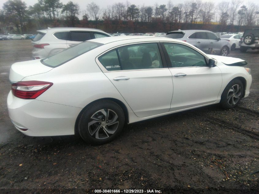 2017 HONDA ACCORD LX - 1HGCR2F37HA238516