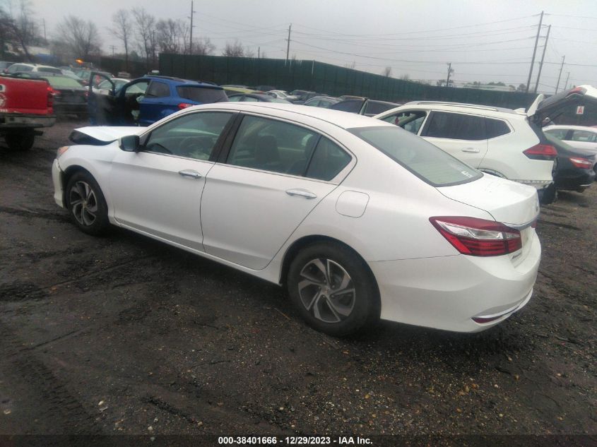 2017 HONDA ACCORD LX - 1HGCR2F37HA238516