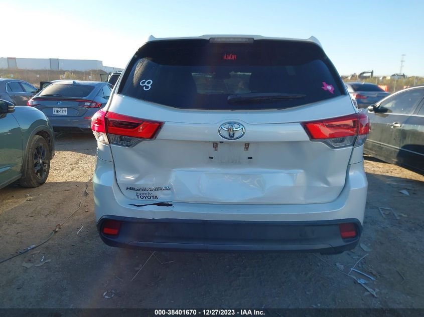 2019 TOYOTA HIGHLANDER LE/LE PLUS - 5TDZZRFH3KS328186
