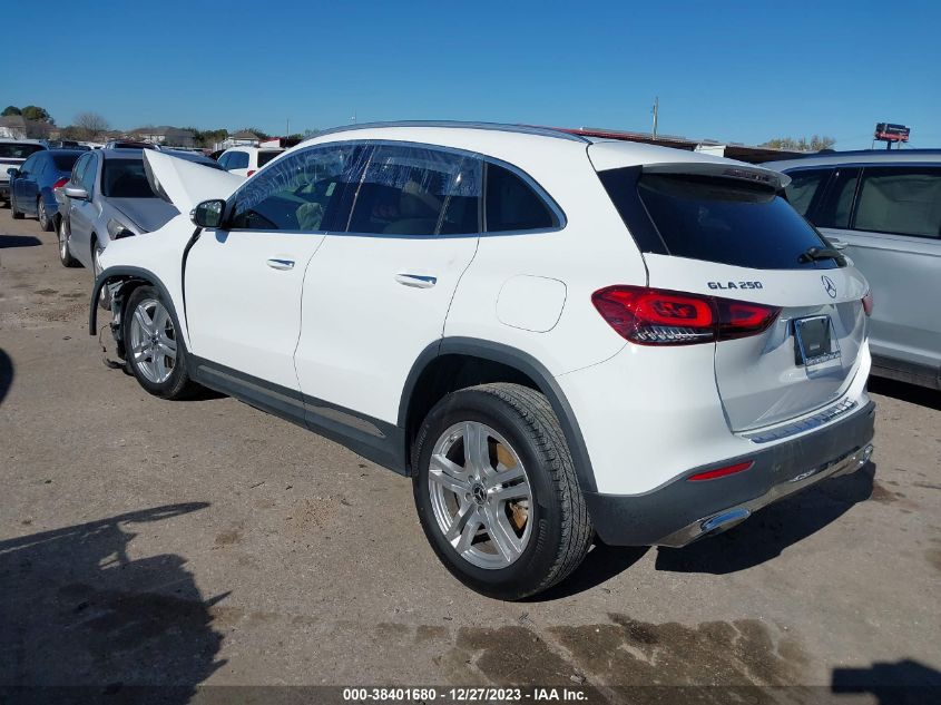 2021 MERCEDES-BENZ GLA 250 - W1N4N4GB9MJ214186