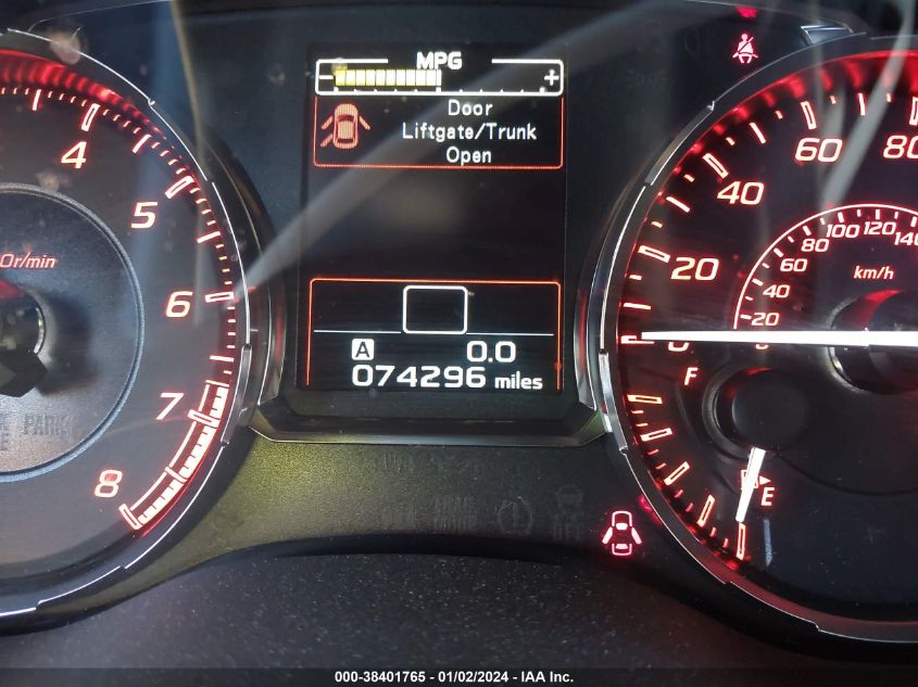 2016 SUBARU WRX PREMIUM - JF1VA1E61G9816507