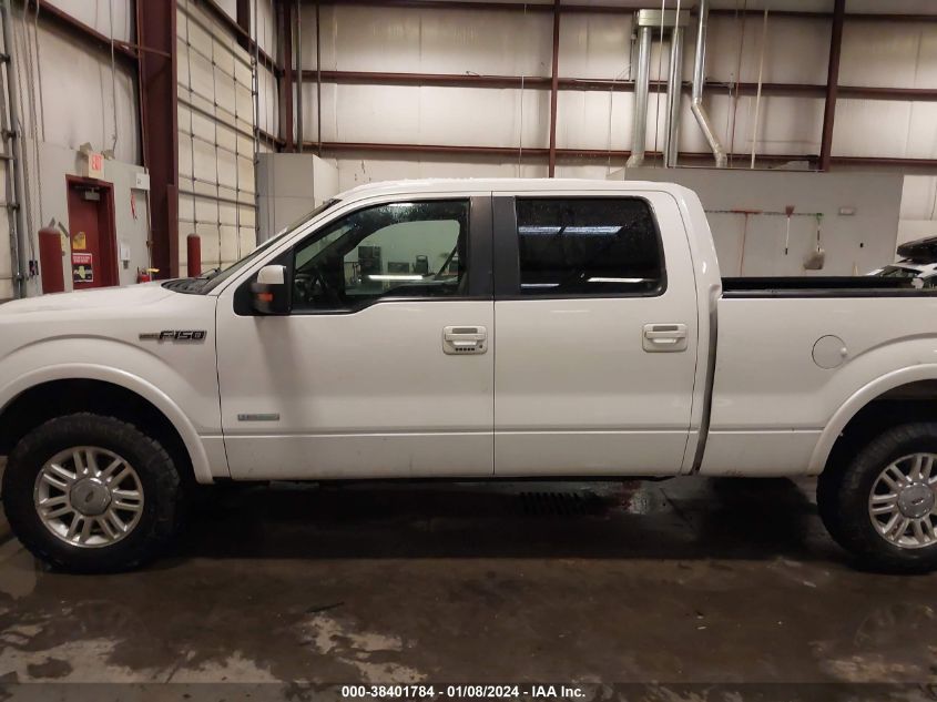 2013 FORD F-150 LARIAT - 1FTFW1ET9DFA93024