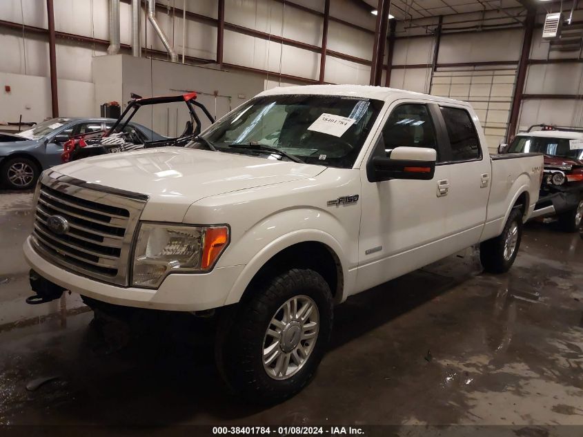 2013 FORD F-150 LARIAT - 1FTFW1ET9DFA93024