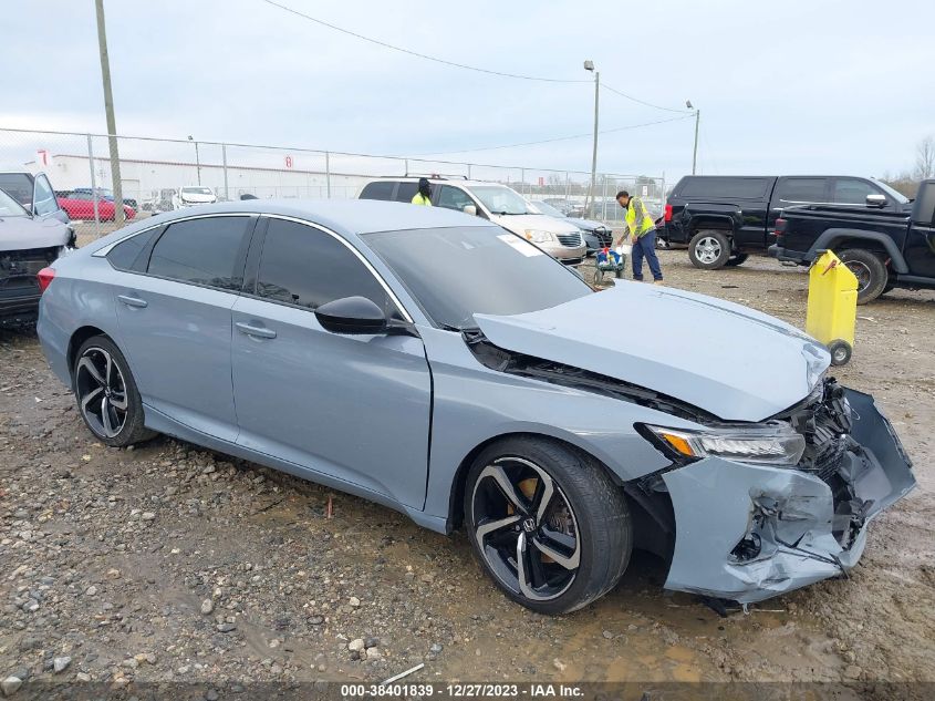 2021 HONDA ACCORD SPORT - 1HGCV1F31MA029272