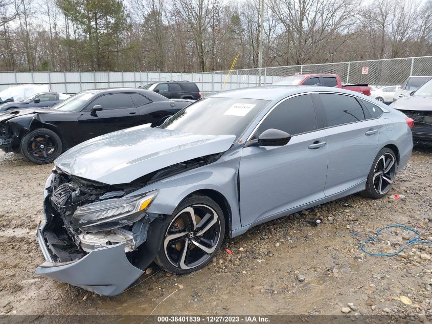 2021 HONDA ACCORD SPORT - 1HGCV1F31MA029272