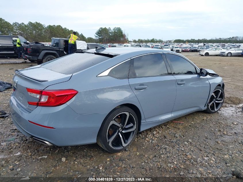 2021 HONDA ACCORD SPORT - 1HGCV1F31MA029272