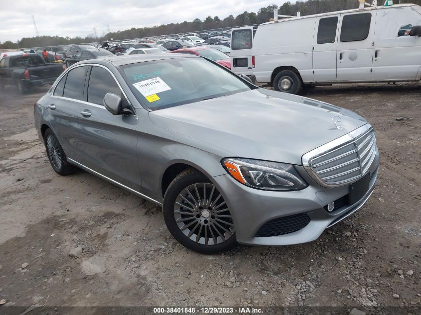 2016 MERCEDES-BENZ C 300 LUXURY/SPORT - 55SWF4JB3GU096684