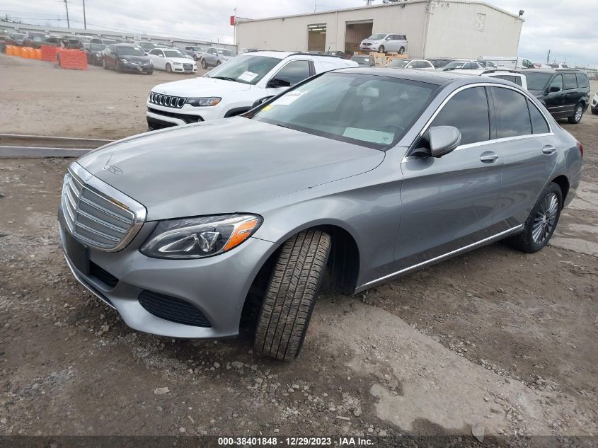 2016 MERCEDES-BENZ C 300 LUXURY/SPORT - 55SWF4JB3GU096684