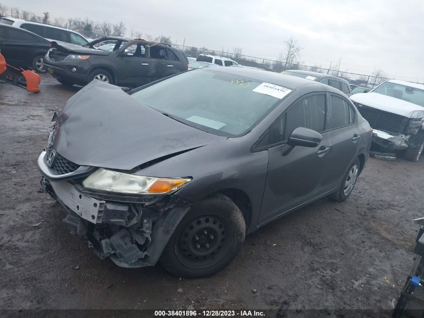 2014 HONDA CIVIC LX - 19XFB2F52EE081892