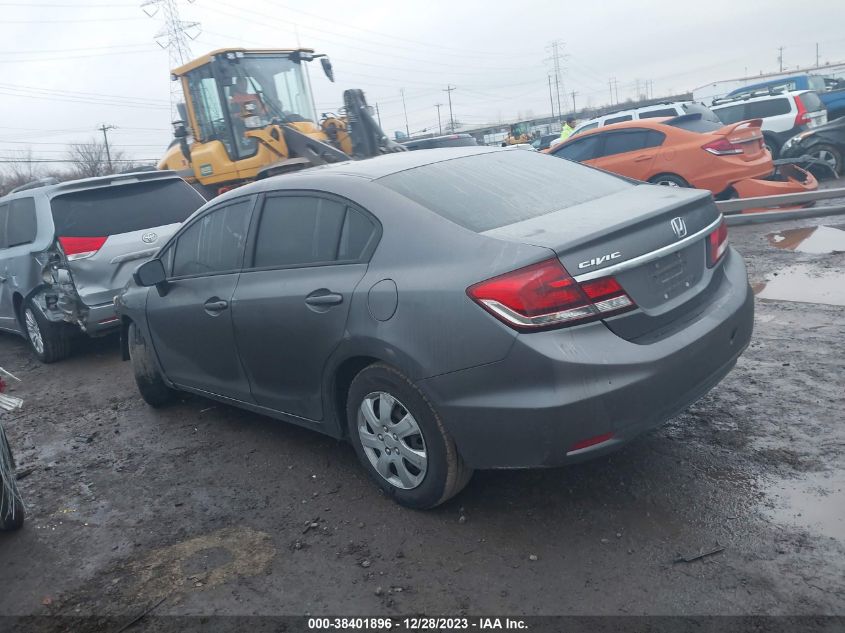 2014 HONDA CIVIC LX - 19XFB2F52EE081892