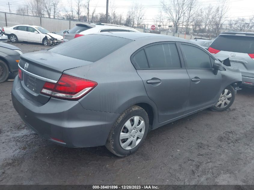 2014 HONDA CIVIC LX - 19XFB2F52EE081892