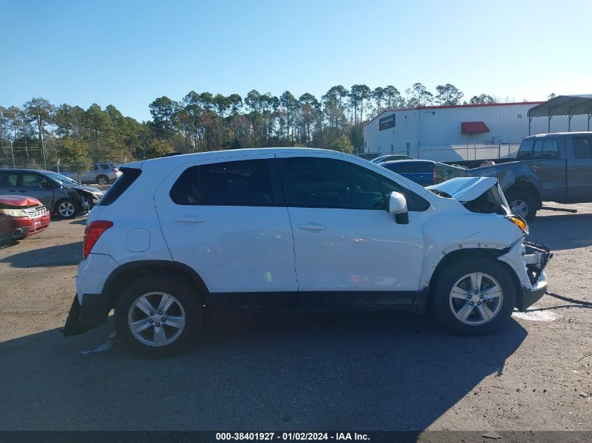 2021 CHEVROLET TRAX LS - KL7CJKSB8MB360189