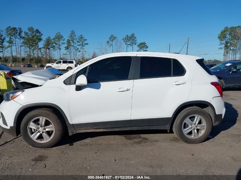 2021 CHEVROLET TRAX LS - KL7CJKSB8MB360189