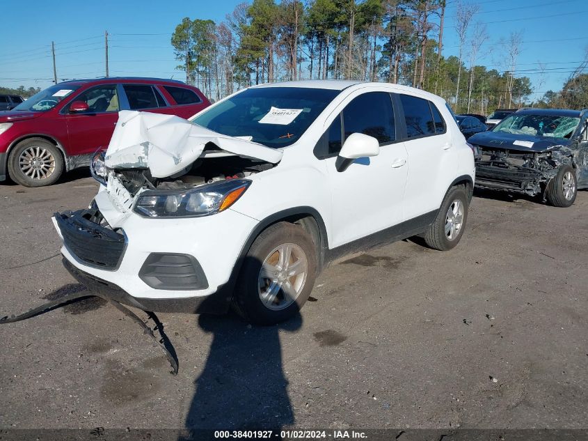 2021 CHEVROLET TRAX LS - KL7CJKSB8MB360189