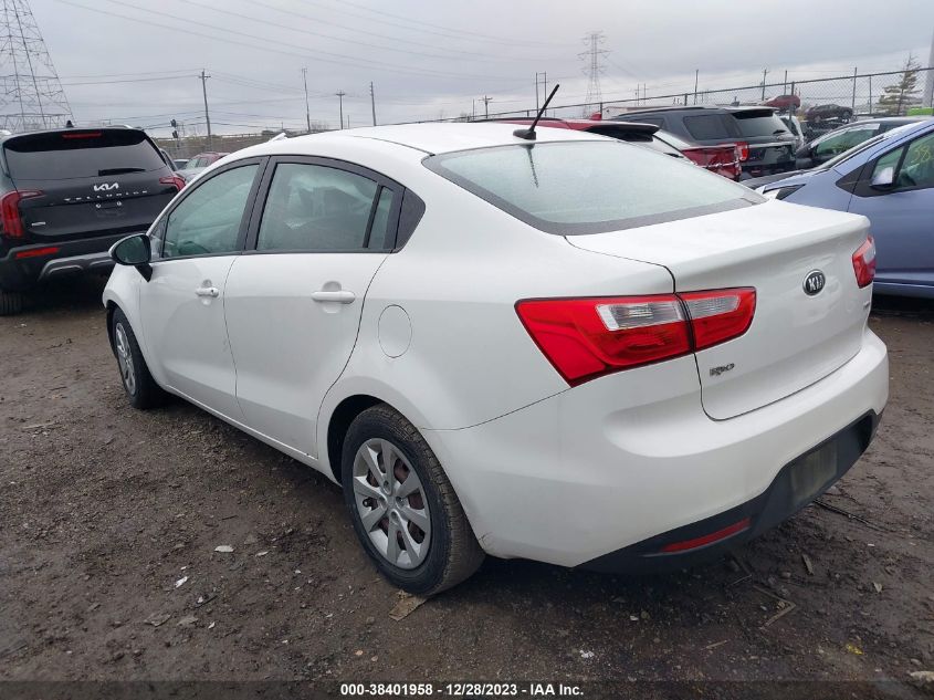 2014 KIA RIO LX - KNADM4A36E6346755