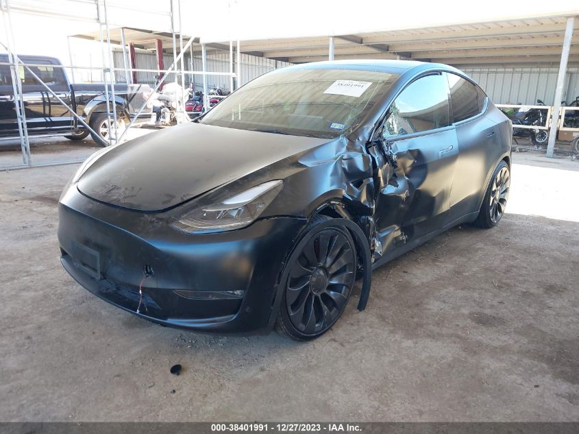 2023 TESLA MODEL Y - 7SAYGDEFXPF696142