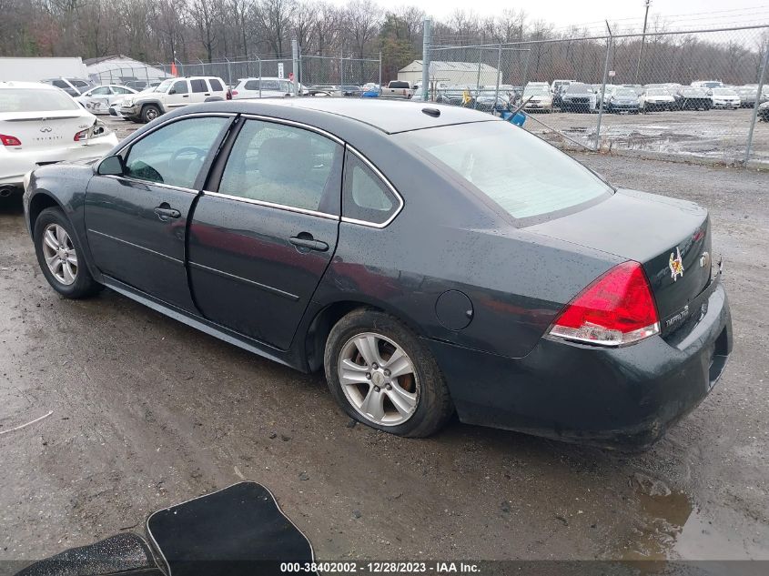 2013 CHEVROLET IMPALA LS - 2G1WA5E35D1120807