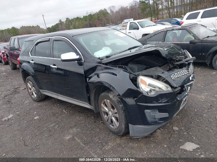 2013 CHEVROLET EQUINOX LS - 2GNALBEK3D6115004
