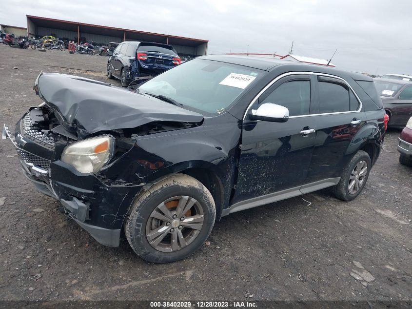 2013 CHEVROLET EQUINOX LS - 2GNALBEK3D6115004