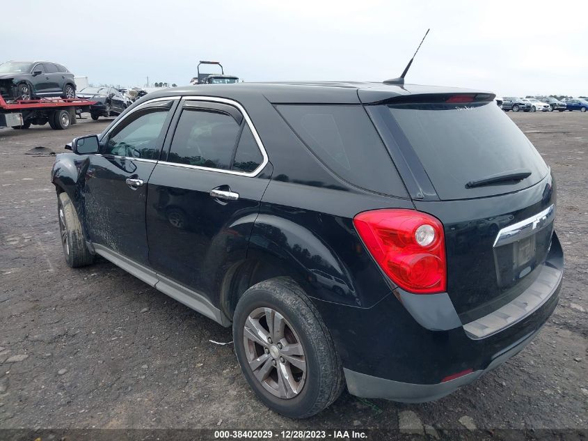2013 CHEVROLET EQUINOX LS - 2GNALBEK3D6115004