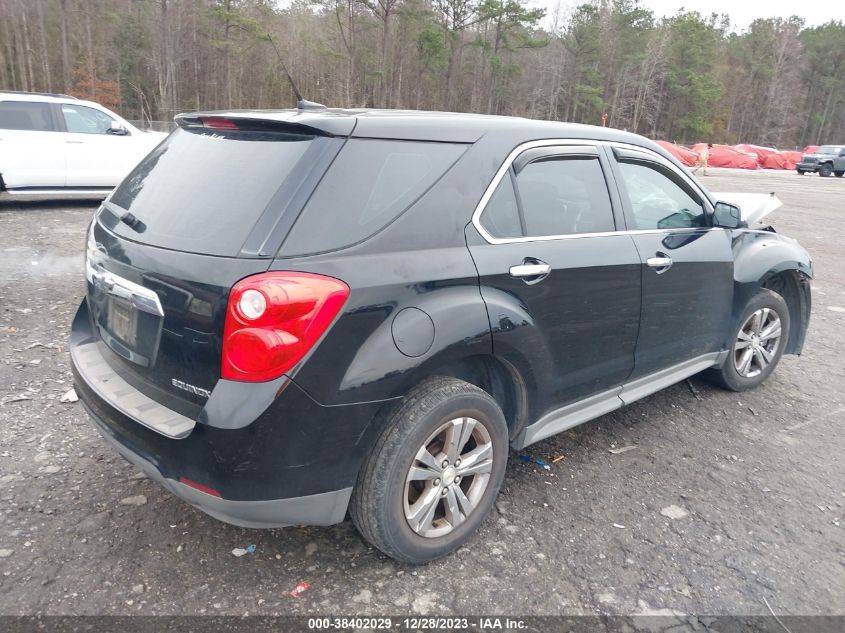2013 CHEVROLET EQUINOX LS - 2GNALBEK3D6115004