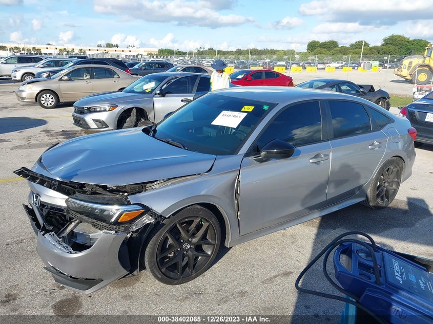 VIN 2HGFE2F53NH557094 2022 HONDA CIVIC SPORT