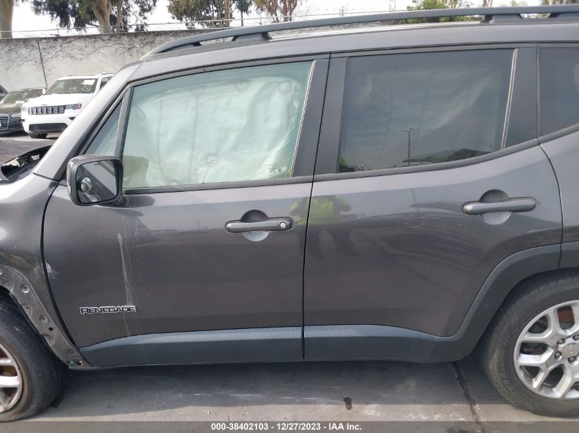 2018 JEEP RENEGADE LATITUDE - ZACCJABB8JPH01198