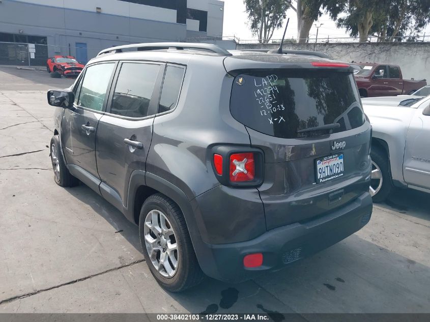 2018 JEEP RENEGADE LATITUDE - ZACCJABB8JPH01198