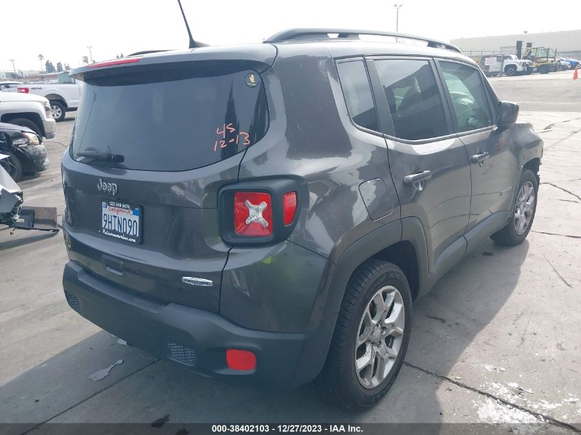 2018 JEEP RENEGADE LATITUDE - ZACCJABB8JPH01198