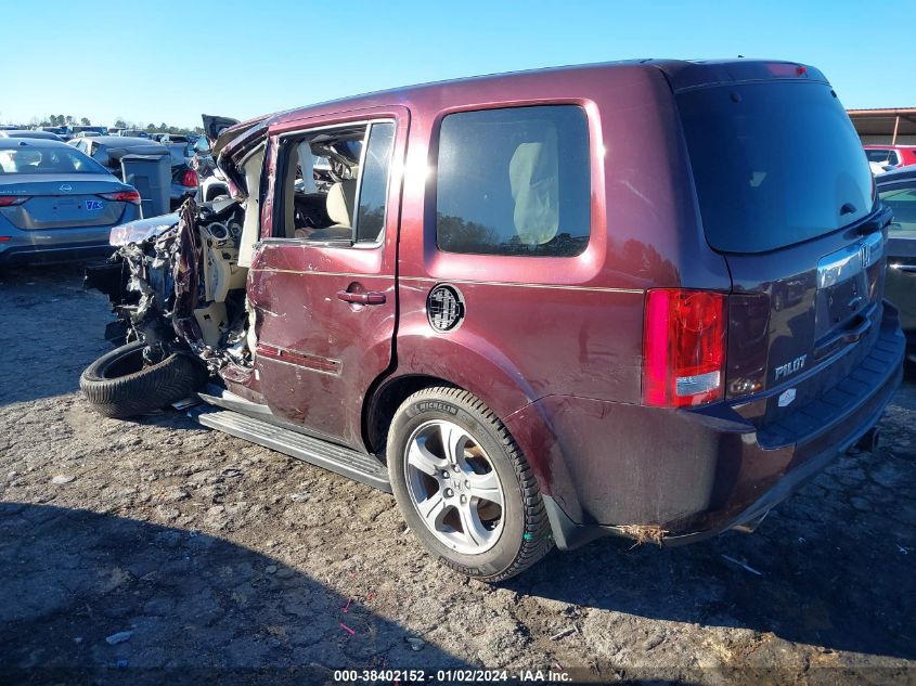 2015 HONDA PILOT EX - 5FNYF3H44FB002449