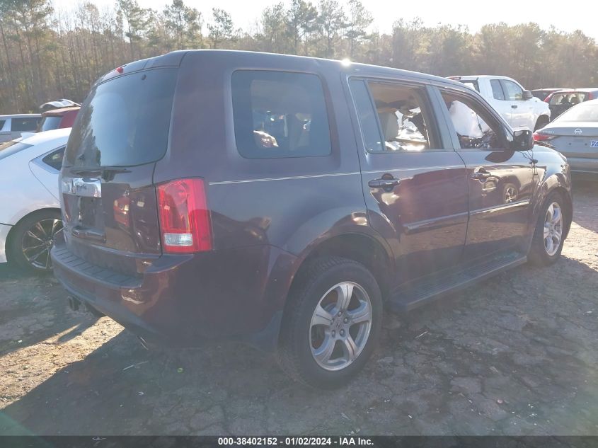 2015 HONDA PILOT EX - 5FNYF3H44FB002449