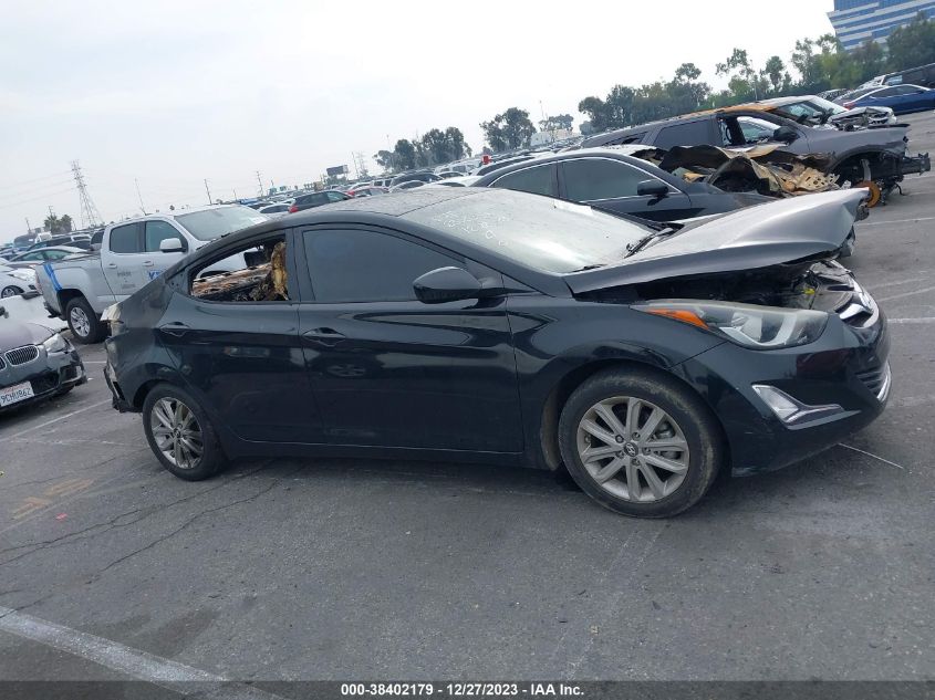 2015 HYUNDAI ELANTRA SE/SPORT/LIMITED - KMHDH4AE6FU279169
