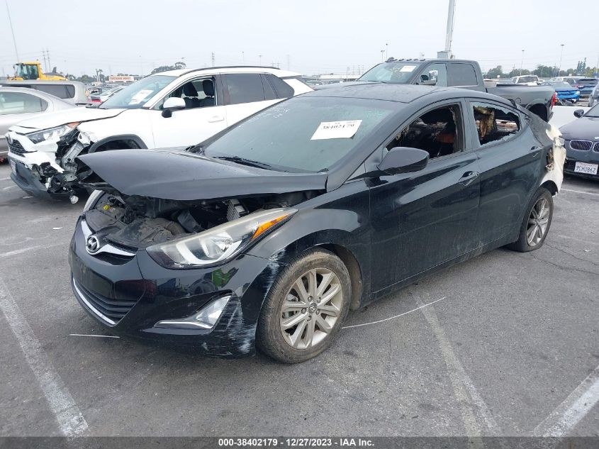 2015 HYUNDAI ELANTRA SE/SPORT/LIMITED - KMHDH4AE6FU279169
