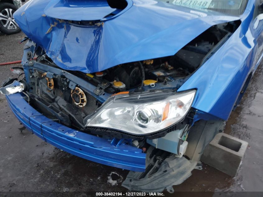 2014 SUBARU IMPREZA WRX JF1GR7E66EG211380