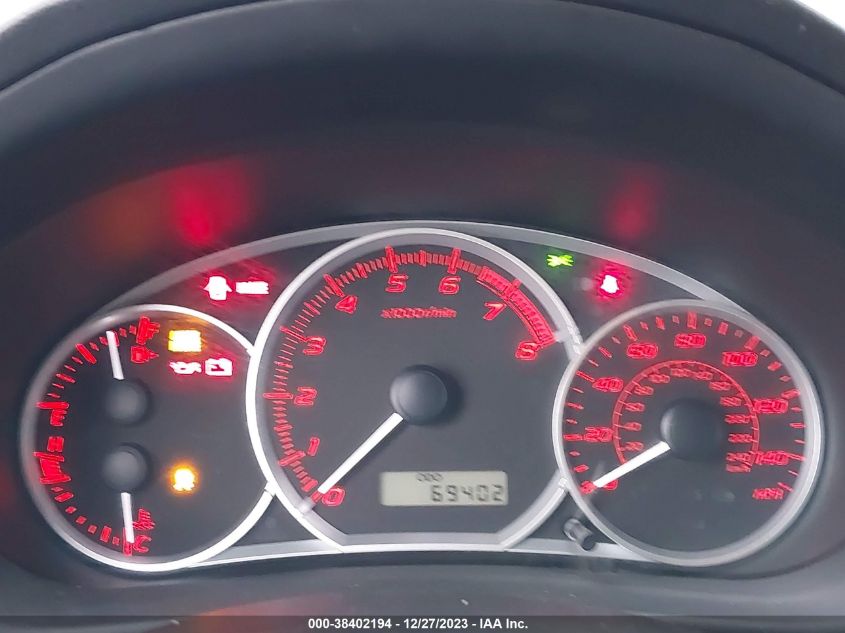 2014 SUBARU IMPREZA WRX JF1GR7E66EG211380
