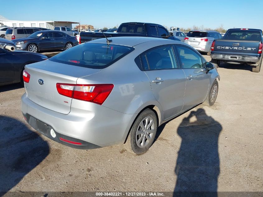 2015 KIA RIO LX - KNADM4A3XF6501101