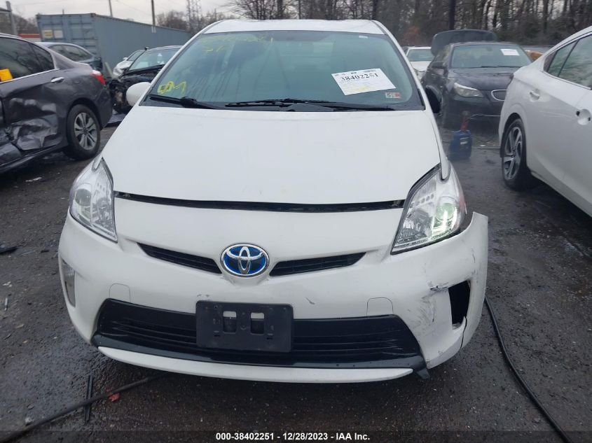 2015 TOYOTA PRIUS - JTDKN3DU7F0435728