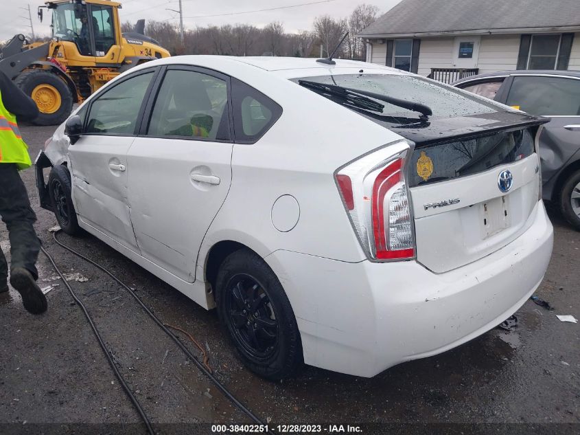 2015 TOYOTA PRIUS - JTDKN3DU7F0435728