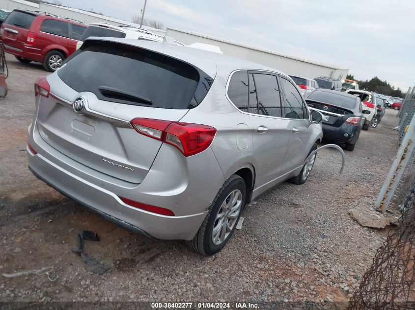 2019 BUICK ENVISION PREFERRED - LRBFXBSA6KD017175