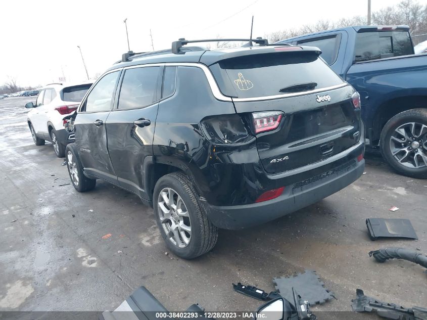 2022 JEEP COMPASS LATITUDE LUX 4X4 - 3C4NJDFB3NT188624