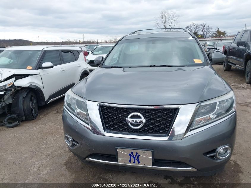 2015 NISSAN PATHFINDER PLATINUM - 5N1AR2MM8FC712763