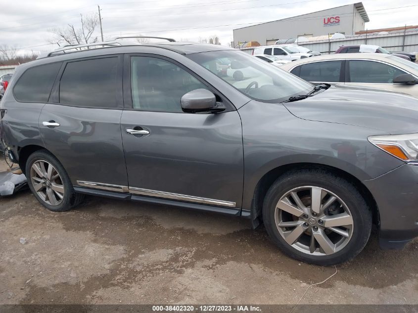 2015 NISSAN PATHFINDER PLATINUM - 5N1AR2MM8FC712763