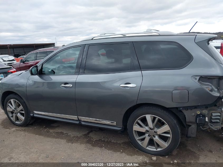 2015 NISSAN PATHFINDER PLATINUM - 5N1AR2MM8FC712763