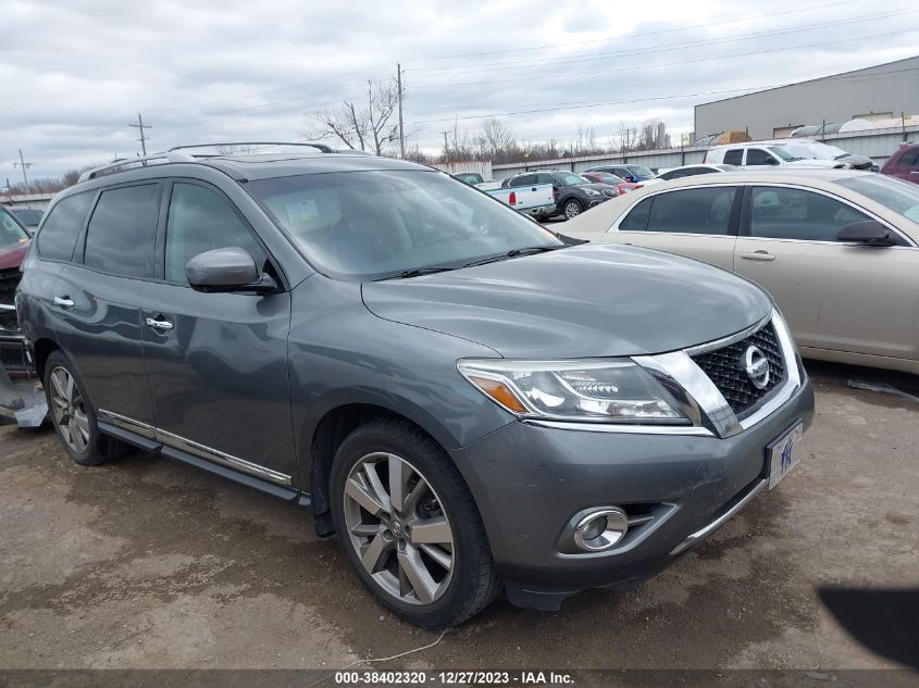 2015 NISSAN PATHFINDER PLATINUM - 5N1AR2MM8FC712763