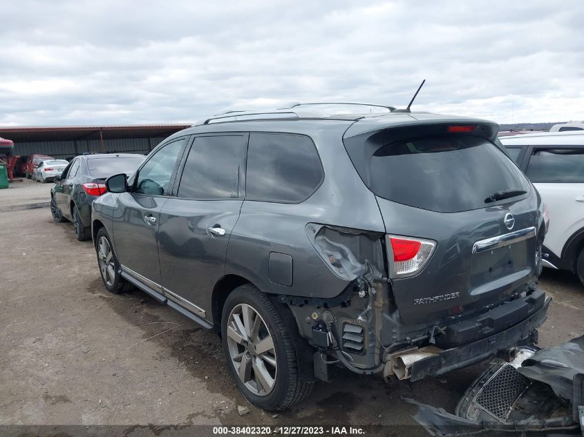 2015 NISSAN PATHFINDER PLATINUM - 5N1AR2MM8FC712763